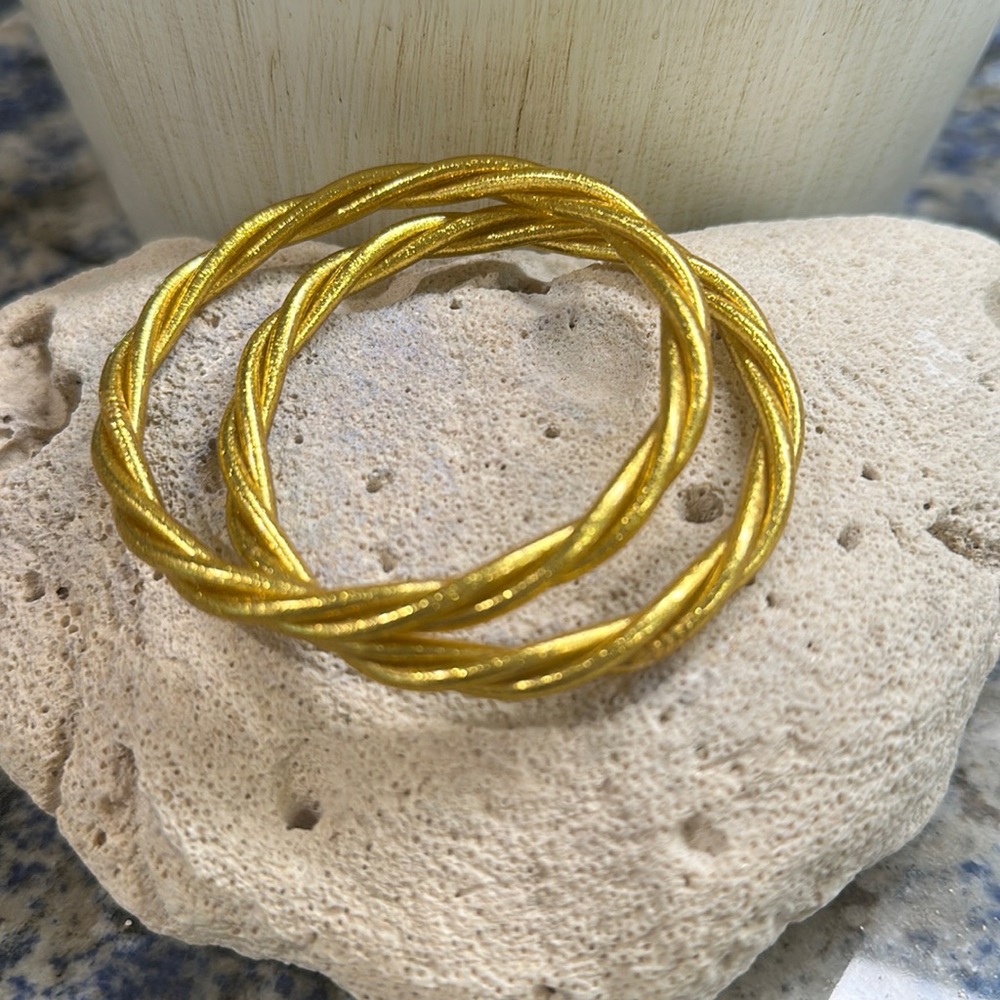 Size Large Waterproof Bangles Set of 2